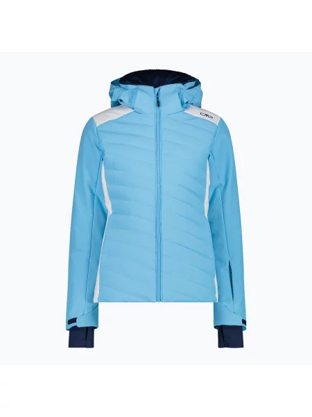 Geacă de schi pentru femei CMP Zip Hood topazio