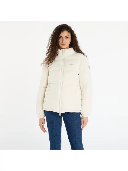 Kurtka Guess Jeans Reg Lenght Puffer Cream M