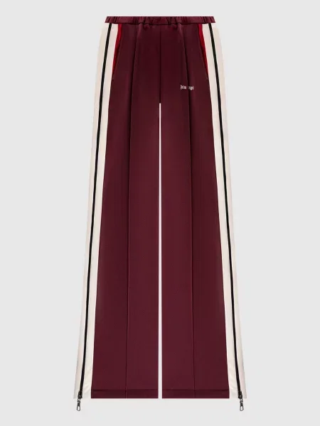 Спортивні штани з логотипом Palm Angels бордові
