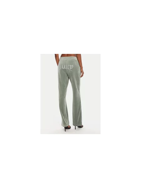 Juicy Couture Melegítő alsó Tina Regular Fit zöld