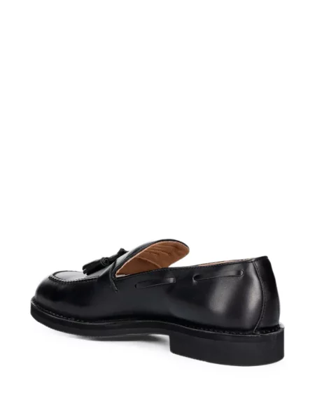 Pantofi loafer Fracap din piele negru