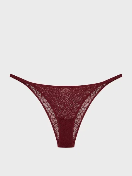 Стрінги Calvin Klein бордові