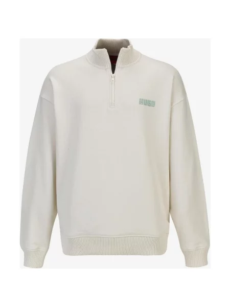 Bluza HUGO Diqiele Half Zip M biały