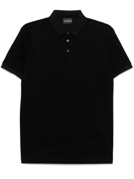 Polo Emporio Armani μαύρο
