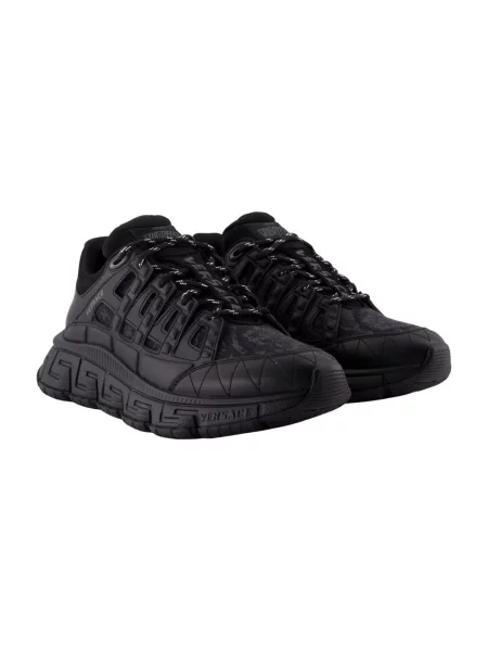 Sneakersy Versace Trigreca żakardowe czarne