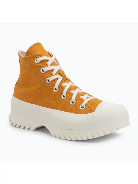 Converse Chuck Taylor All Star Lugged golden sundial/egret/black boty černé