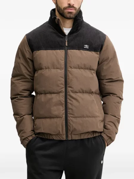 Samt prošiven jakna Rip Curl smeđa