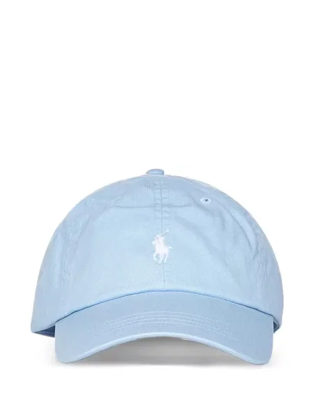Hímzett csíkos fürdőruha Polo Ralph Lauren nyakkendővel kék