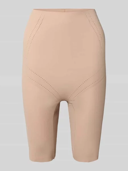 Majtki z wysokim stanem i ażurowym wzorem model ‘Dream’ Magic Bodyfashion beżowe