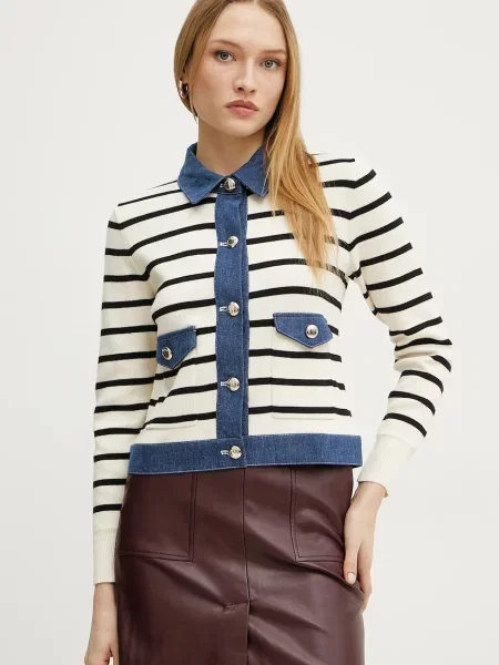 Morgan kardigan MNAKI MNAKI beżowy