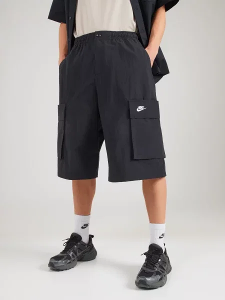 Nike Sportswear Kargo hlače CLUB' črna