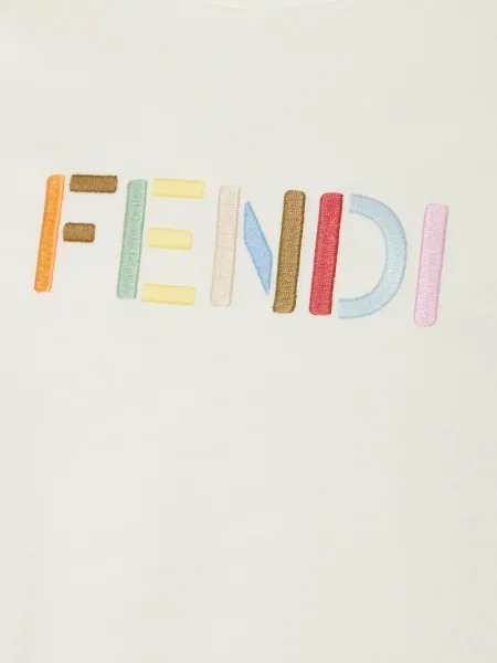 Fendi Koszulka weiss biała