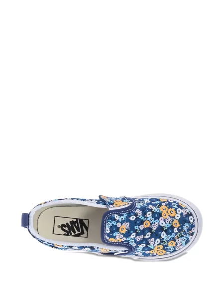 Chiloți Vans cu model floral cu imagine slip-on albastru