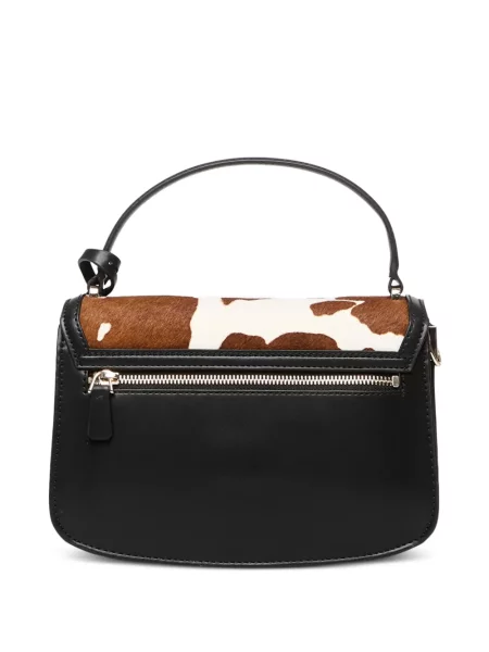 Geantă shopper Guess cu imagine maro
