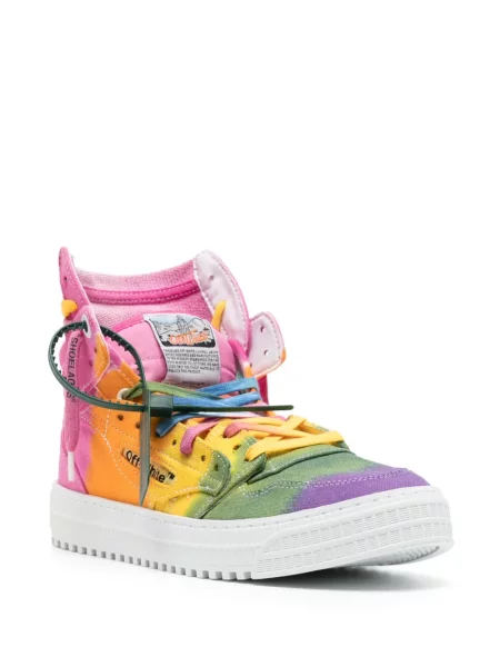 Drobė sportbačiai Off-white balta