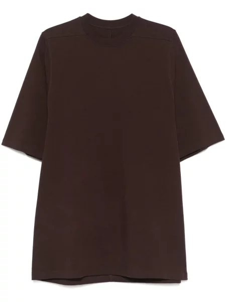 Tričko Rick Owens hnědé