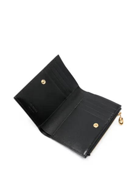 Portofel Jil Sander cu imagine negru