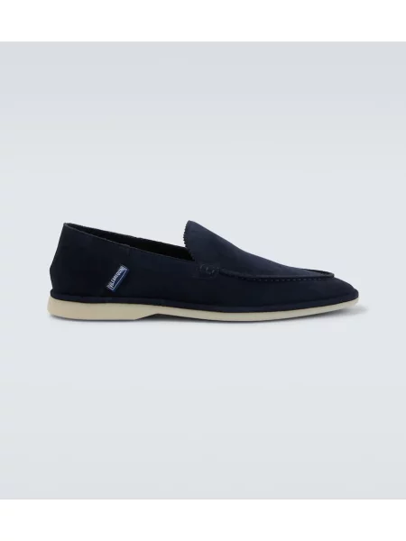 Semišové loafers Vilebrequin modré