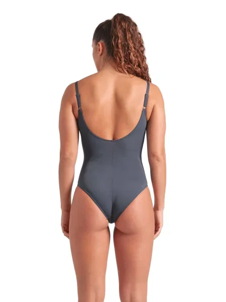 Strój Kąpielowy Arena Swimsuit Victoria U Back S szary