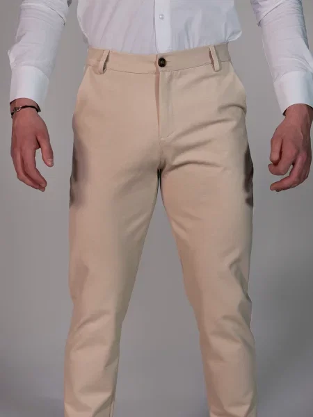 Pantaloni Thead. bej