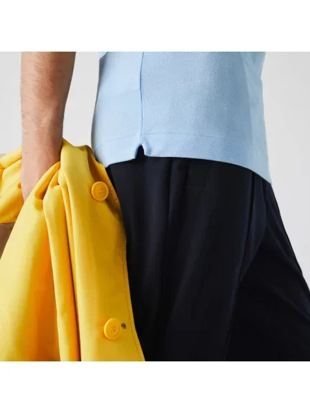 Lacoste Koszulka Polo Oryginał Petit Piqué niebieska