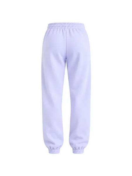 Fleece τρέξιμο αθλητικό φούτερ New Balance με αυτόγραφο μωβ