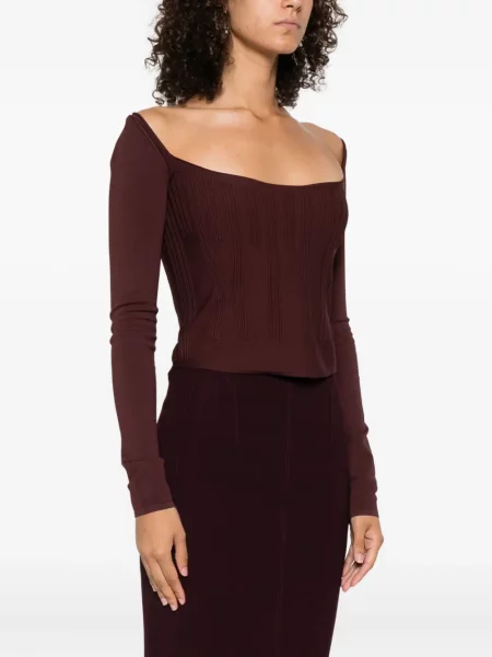 Top Mugler roșu