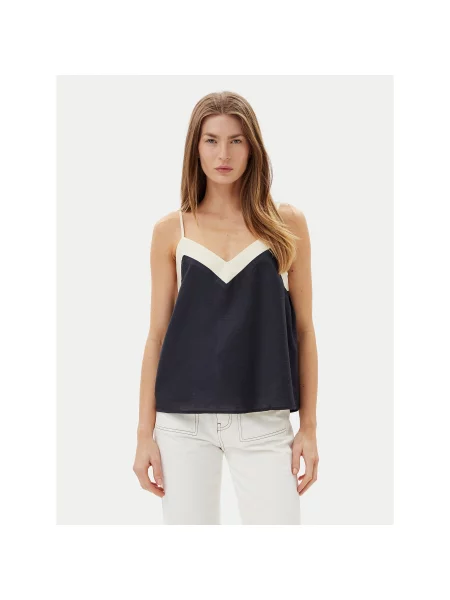 Vero Moda Топ Denise Regular Fit чорний