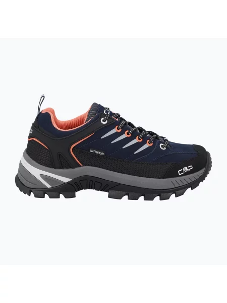 Încălțăminte de trekking pentru femei CMP Rigel Low Waterproof b.blue/ghiaccio/marigold albastru