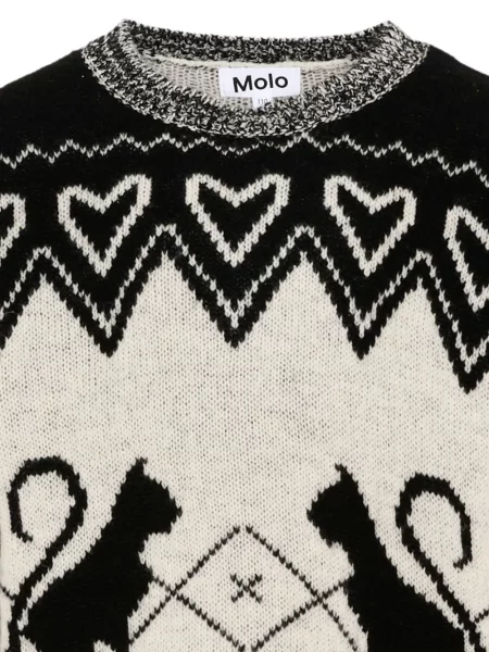 Sweter dziecięcy Molo czarny