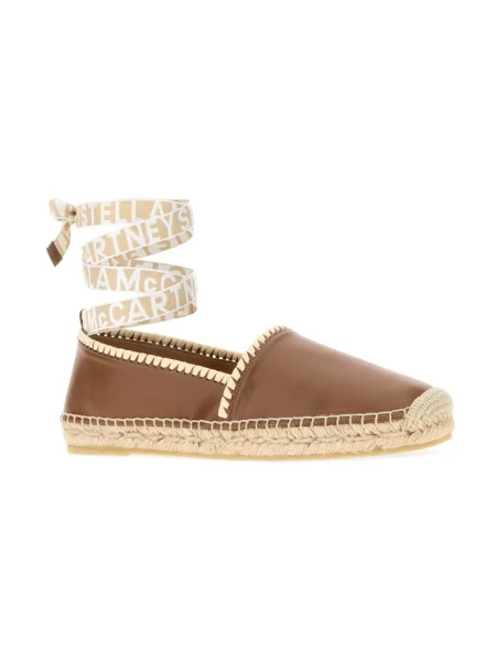 Espadryle Stella Mccartney brązowe