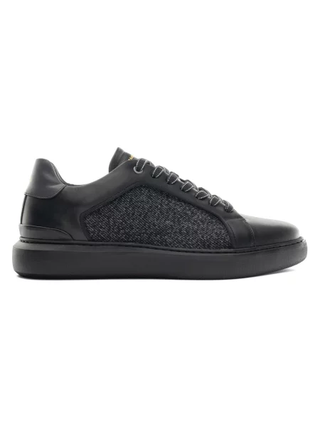 Sneakersy Ambitious skórzane czarne