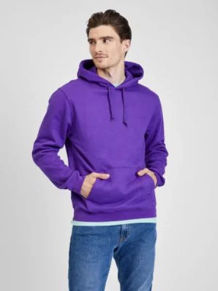 Kapucnis retro kapucnis melegítő felső Gap lila