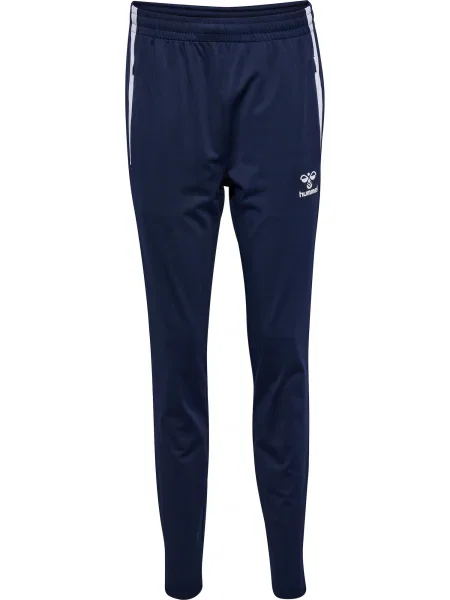 Hummel Pantaloni sport Lead albastru marin alb