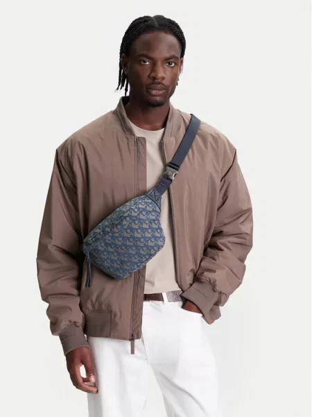 Torbica za okoli pasu Calvin Klein modra