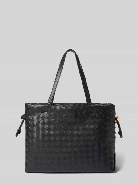 Torba na ramię z imitacji skóry model ‘Pochette’ Liu Jo White czarna