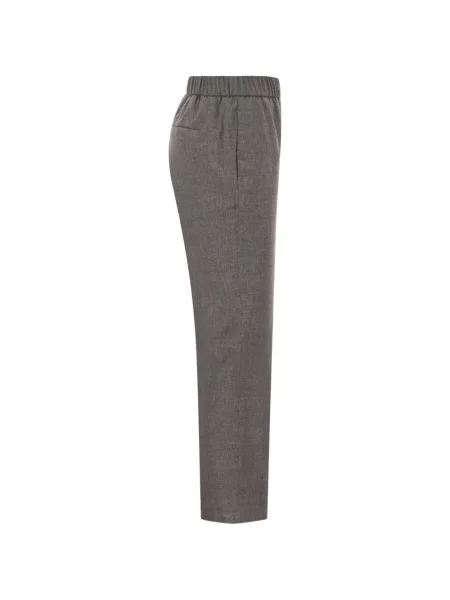 Pantaloni Peserico conici gri