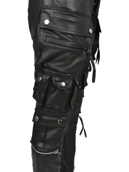Cu centură pantaloni Breath negru