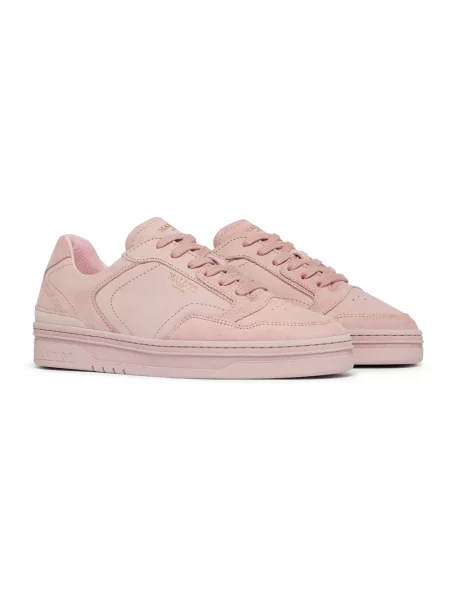 Sneakersy Mallet London zamszowe różowe