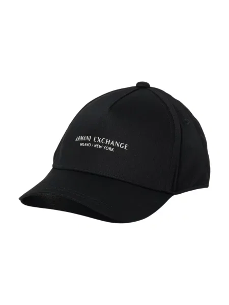 Armani Exchange czapka z daszkiem czarny