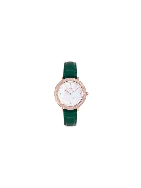 Daniel Wellington Hodinky Crystalline Bezel 32 zlato růžové