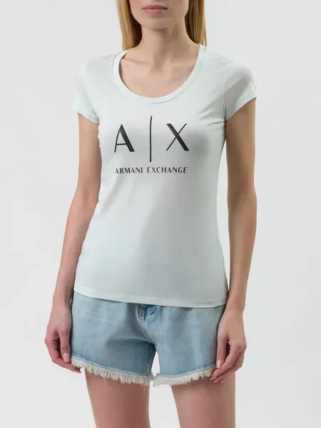 Футболка Armani Exchange зеленая