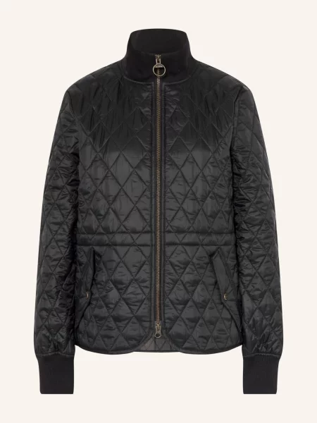 Barbour Prošívaná Bunda Hermione Quilt černá