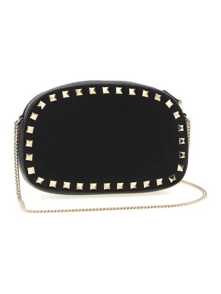 Torebka crossbody Valentino Garavani skórzana czarna