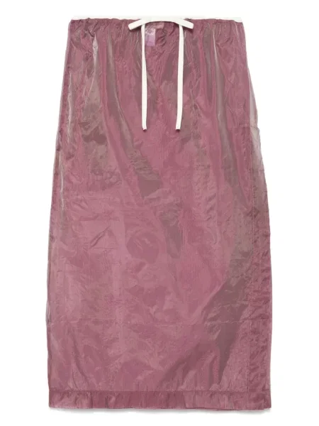 Fustă midi The M până la genunchi violet