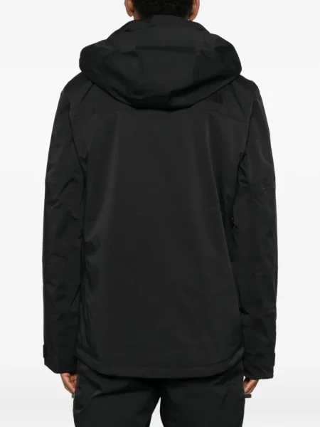 Geacă The North Face cu glugă negru