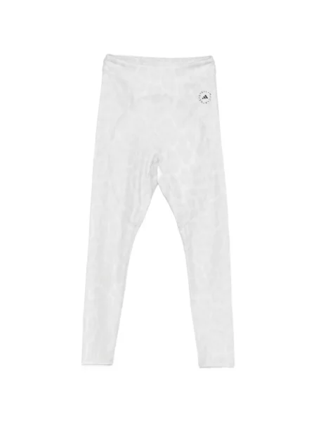 Leggings Adidas By Stella Mccartney cu imagine cu model leopard alb