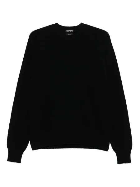 Pulover Tom Ford cu decolteu rotund negru
