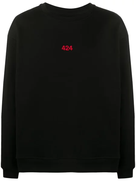 Hanorac 424 cu imagine negru