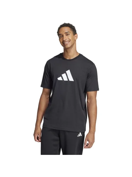 Adidas Póló Future Icons 3 Bar Logo fekete